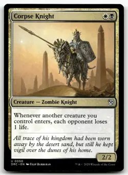 Corpse Knight #50 MTG Aetherdrift NM X1 - Image 1