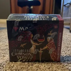 MTG Magic Innistrad: Crimson Vow COLLECTOR Booster Box (12 Packs) SEALED! - Image 1