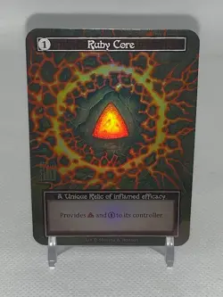 Sorcery Contested Realm: Alpha Ruby Core Foil - Image 1