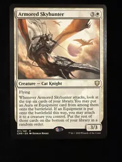 Armored Skyhunter #11 (NM) Commander Legends CMR Magic MTG - Image 1