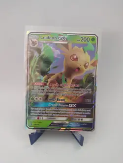 Leafeon GX SM146 - NM Full Art Promo Pokemon Card - Image 1