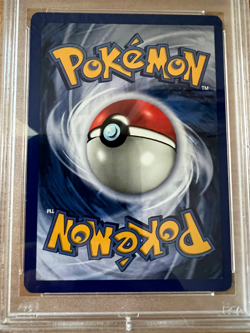1999 POKEMON JUNGLE NO SYMBOL #1 CLEFABLE-HOLO PSA 7 - Image 4