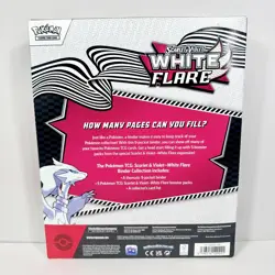 Pokemon TCG Scarlet & Violet White Flare Binder Collection SEALED - Image 4