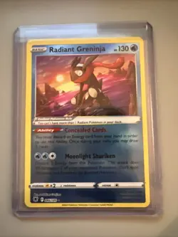 Radiant Greninja 046/189 - Astral Radiance - Pokemon TCG - NM - Image 1
