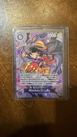 One Piece CCG ST26-005 Monkey.D.Luffy SP English Near Mint - Image 1
