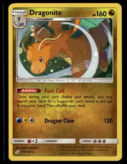 Miscellaneous Cards & Products #119/181 Dragonite - Image 1
