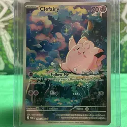 Pokemon TCG Clefairy 094/088 Illustration Rare Holo Near Mint IR Pokemon Card - Image 1