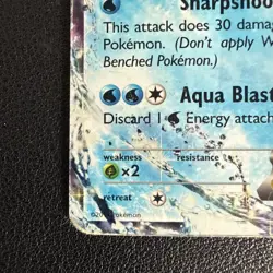 NM Pokemon Greninja EX TCG Black Star Promo Holo Ultra Rare Card XY20 Half Art - Image 5