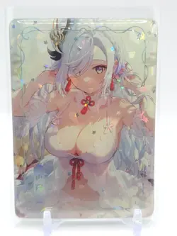 Beautiful Figure - Anime Waifu Resin Trading Card - Shenhe - Image 1