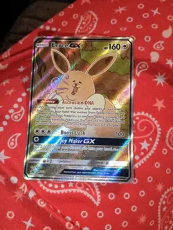 Highly Collectible evee GX SM233 Black Star Promo Holo Pokemon Card - Image 2