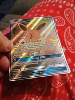 Highly Collectible evee GX SM233 Black Star Promo Holo Pokemon Card - Image 5