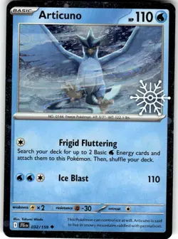 Articuno - (Holiday Calendar) Uncommon Miscellaneous Cards & Products 032/159 LP - Image 1