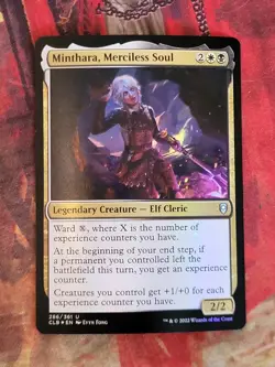 MTG Card: Minthara, Merciless Soul (CL: Battle for Baldur's Gate) FOIL - Image 1
