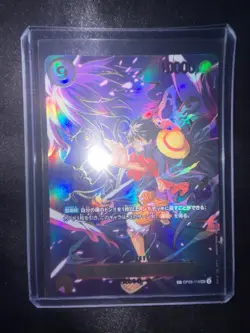 Monkey D. Luffy SP OP09-119 OP13 Carrying on His Will One Piece Card Japanese A - Image 3