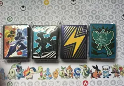 Pokemon TCG Assorted Elite Trainer Box Card Sleeves Packs Lot Of 4 - Image 1