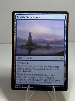 Mystic Sanctuary 247 Common Throne of Eldraine Lightly Played - Image 1