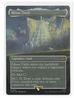 Tales of Middle-earth #752 Minas Tirith (Borderless) (Surge Foil) - Image 1