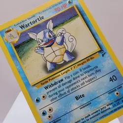 Pokemon TCG - Wartortle 63/130 Base Set 2 Uncommon WOTC - NM - Image 1