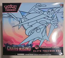 Chaos Rising Pokemon Center Elite Trainer Box - SEALED ETB IN HAND - Image 1