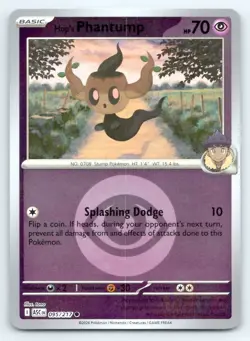 Pokemon Hop's Phantump (Energy Symbol Pattern) Ascended Heroes ASC C 095/217 NM - Image 1