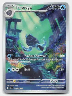 Tirtouga 106/086 Holo Illustration Rare Black Bolt Pokemon Holo Near Mint - Image 1