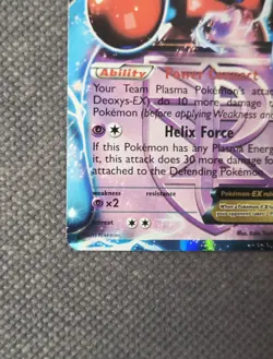 Deoxys EX BW82 Holo Rare - Black & White Team Plasma Promo - Pokemon 2013 - Image 5