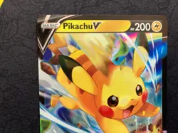 Pokemon TCG Pikachu V SWSH285 Holo Promo - Image 2