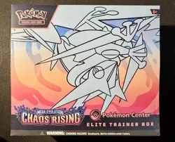 Chaos Rising Pokemon Center ETB Elite Trainer Box Sealed IN HAND - Image 1