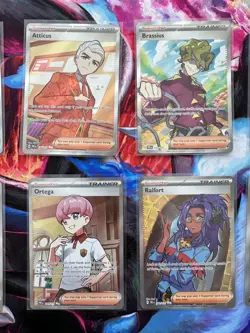 10x Pokemon Prismatic Evolutions Ultra Rare Trainer Collection - Near Mint - Image 3