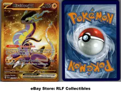 2023 Pokemon, Scarlet & Violet Base, #253/198 Miraidon ex, Gold Hyper Rare - Image 1