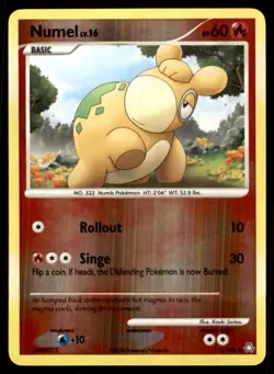 2008 Diamond & Pearl - Legends Awakened Reverse Holo Numel Basic/Common #110 - Image 1