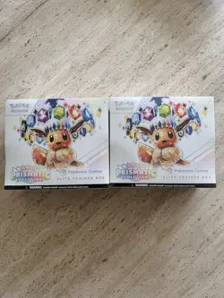 Pokemon Center Exclusive TCG Prismatic Evolutions ETB X 2- Sealed - Image 1
