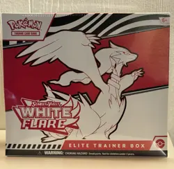 Pokemon TCG Scarlet & Violet White Flare Elite Trainer Box ETB Factory Sealed - Image 1