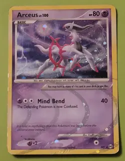 Pokemon: Arceus (AR7) Lv. 100 Holo Rare 2009 - Image 1