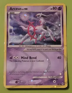 Pokemon: Arceus (AR7) Lv. 100 Holo Rare 2009 - Image 2