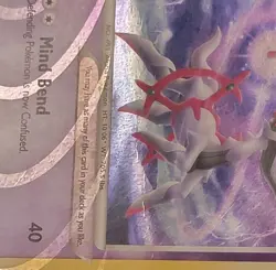 Pokemon: Arceus (AR7) Lv. 100 Holo Rare 2009 - Image 5