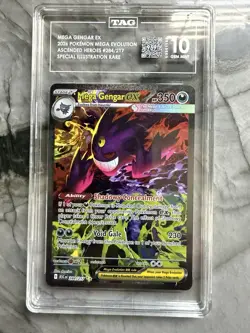 TAG Mega Gengar ex 955 Special Illustration Rare Ascended Heroes 284/217 TAG 10 - Image 2