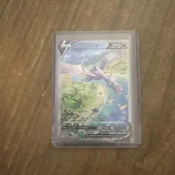 Aerodactyl V 180/196 Lost Origin Alt Art Rare Pokemon 2022 NM - Image 2