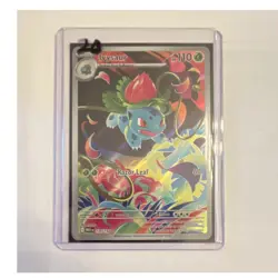 Ivysaur 134/132 Me01: Mega Evolution Illustration Rare Full Art Holo EN - Image 1