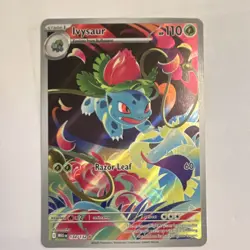 Ivysaur 134/132 Me01: Mega Evolution Illustration Rare Full Art Holo EN - Image 2