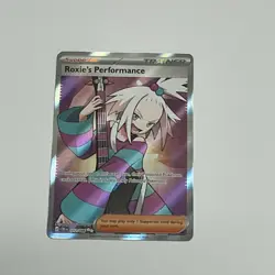 Pokemon Roxie's Performance Ultra Rare Full Art Holo 112/086 Chilling Reign EN - Image 1