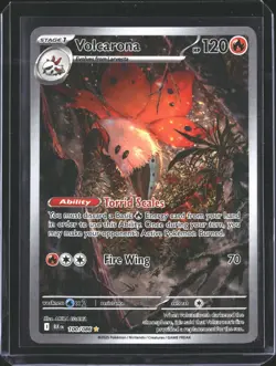 Volcarona 100/086 Holo Illustration Rare Black Bolt Pokemon NM/M - Image 1