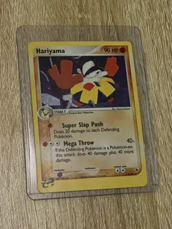 Pokemon TCG Hariyama EX Ruby Sapphire 8/109 Holo - LP - Image 1