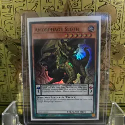 FIGA-EN056 Amorphage Sloth Super Rare YuGiOh - Image 1