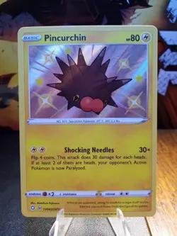 2021 Pokemon Shining Fates Pincurchin sv043 - Image 1