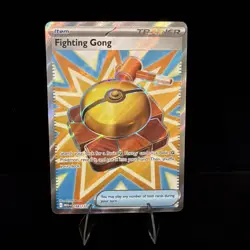 Fighting Gong 168/132 Pokemon Mega Evolution Card NM Condition - Image 1