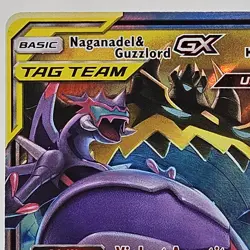 Naganadel & Guzzlord GX 158/236 - Pokemon TCG - Cosmic Eclipse - Ultra Rare - NM - Image 3