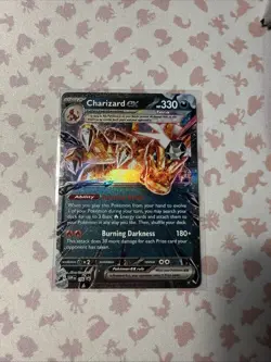 Pokemon Card Charizard EX SVP 196 Black Star Promo Holo Rare Near Mint - Image 1