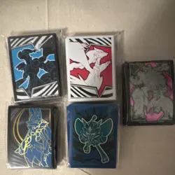 Pokemon TCG Sword & Shield Card Sleeves 5 packs (65 sleeves each pack) - Image 1