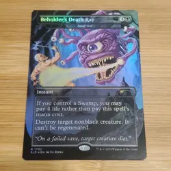 Beholder's Death Ray - Snuff Out, Foil, Secret Lair, Magic MTG NM - Image 1